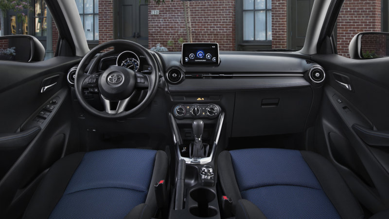 2017 Toyota Yaris iA interior