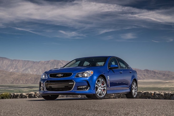 2017 Chevrolet SS front three quarters