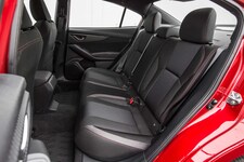 2017 Subaru Impreza 20i sport rear interior seats