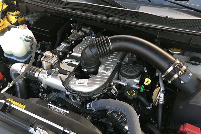 Nissan Titan XD pickup truck engine full engine