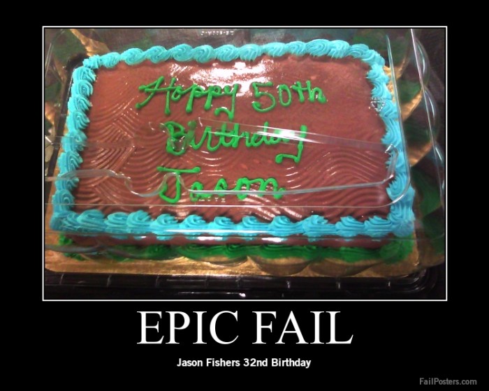 funny birthday fail