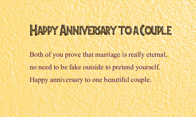 Happy Wedding Anniversary Wishes for couple