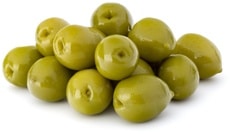 Pile of Green Olives
