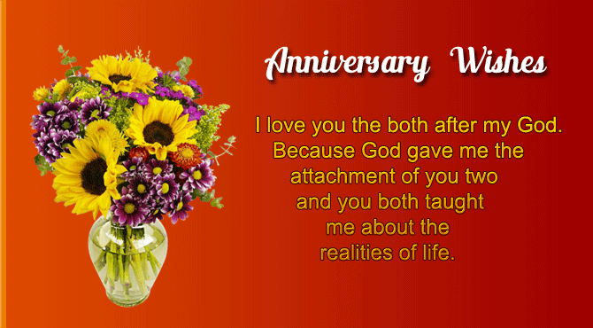 Anniversary Wishes for Parents