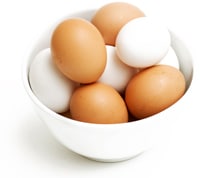 Brown Eggs and White Eggs