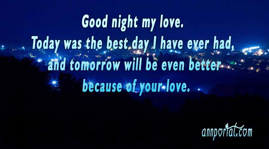 Romantic Good Night Messages With Pictures for Your Girlfriend - Ann Portal