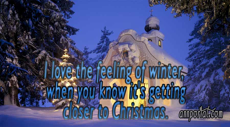 Winter Romantic Love Quotes and Poems With Pictures - Ann Portal