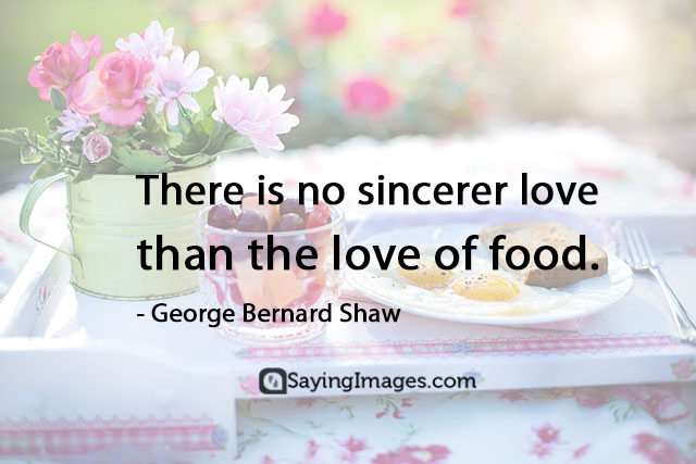 food quotes sayings