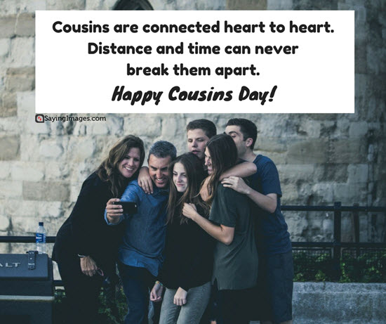 happy cousin day quote