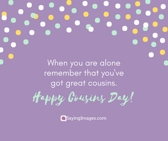 happy cousins day image