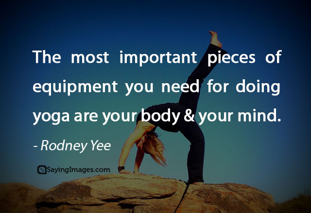 yoga quotes pictures